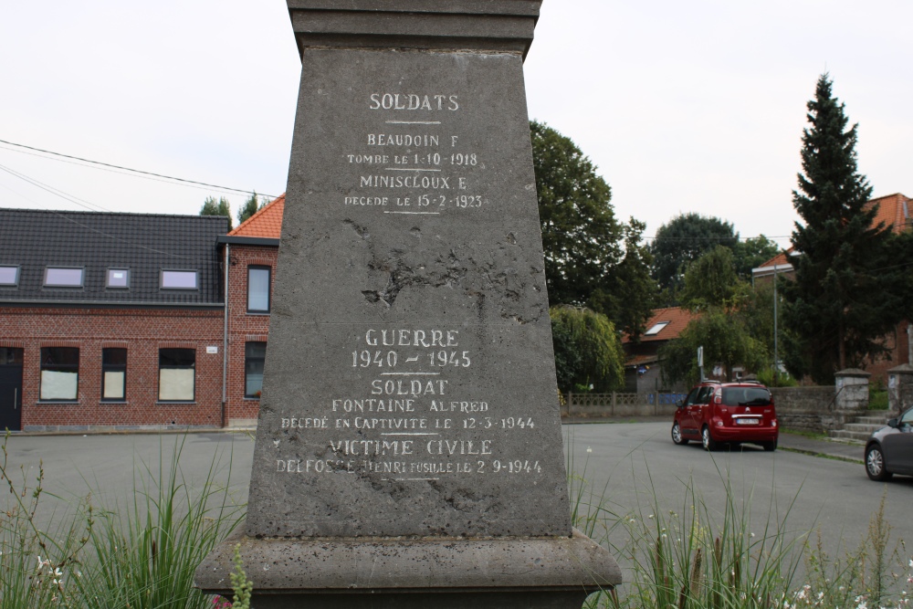 Oorlogsmonument Marquain #3