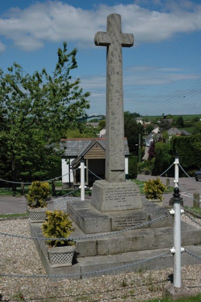 War Memorial Morchard Bishop