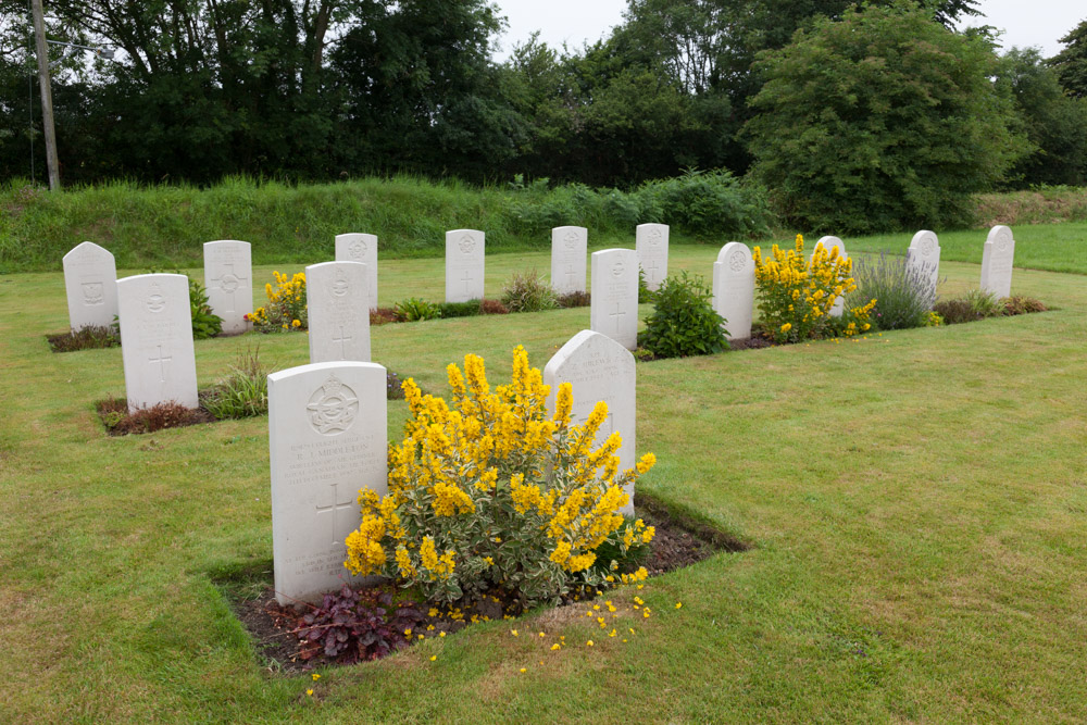 Poolse Oorlogsgraven Carew Saint Mary New Churchyard