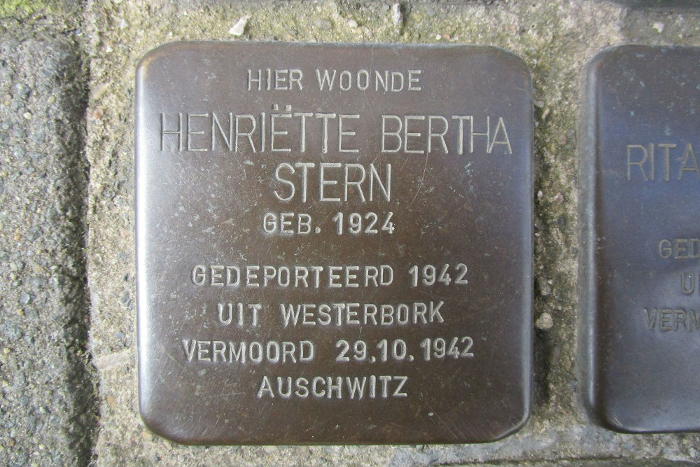 Stolpersteine Hoofdstraat 250 #3