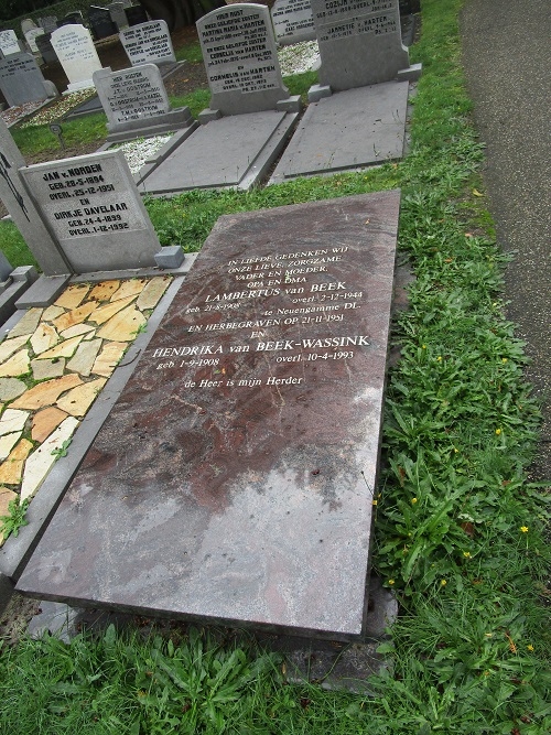 Dutch War Graves General Cemetery Nijkerk #7