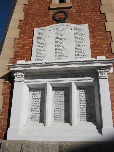 War Memorial Subiaco #2