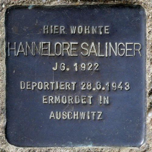 Stolpersteine Wassersportallee 34 #1