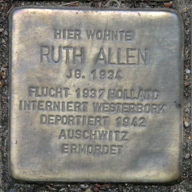 Stolpersteine Wohlers Allee 28 #3