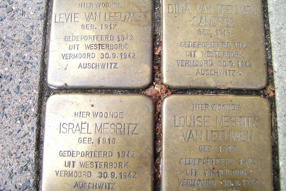 Stolpersteine Zeestraat 29-31 #3