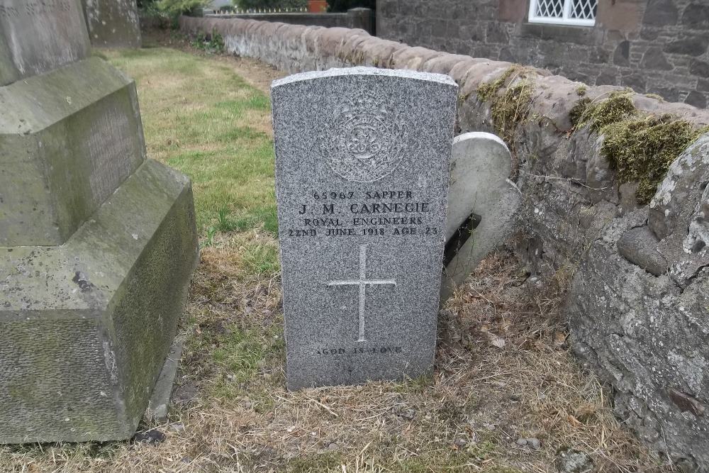 Oorlogsgraf van het Gemenebest Marykirk Parish Churchyard #1