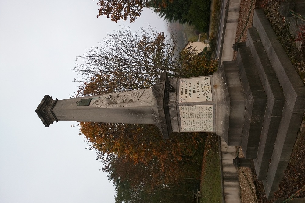 Montauville war memorial #2