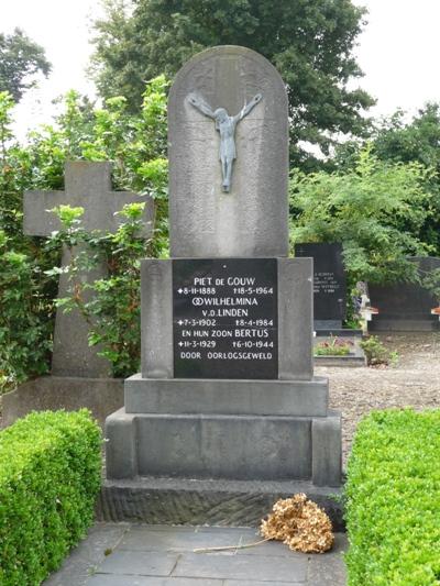 Nederlandse Oorlogsgraven Rooms Katholieke Begraafplaats Loven Besterd Tilburg #1