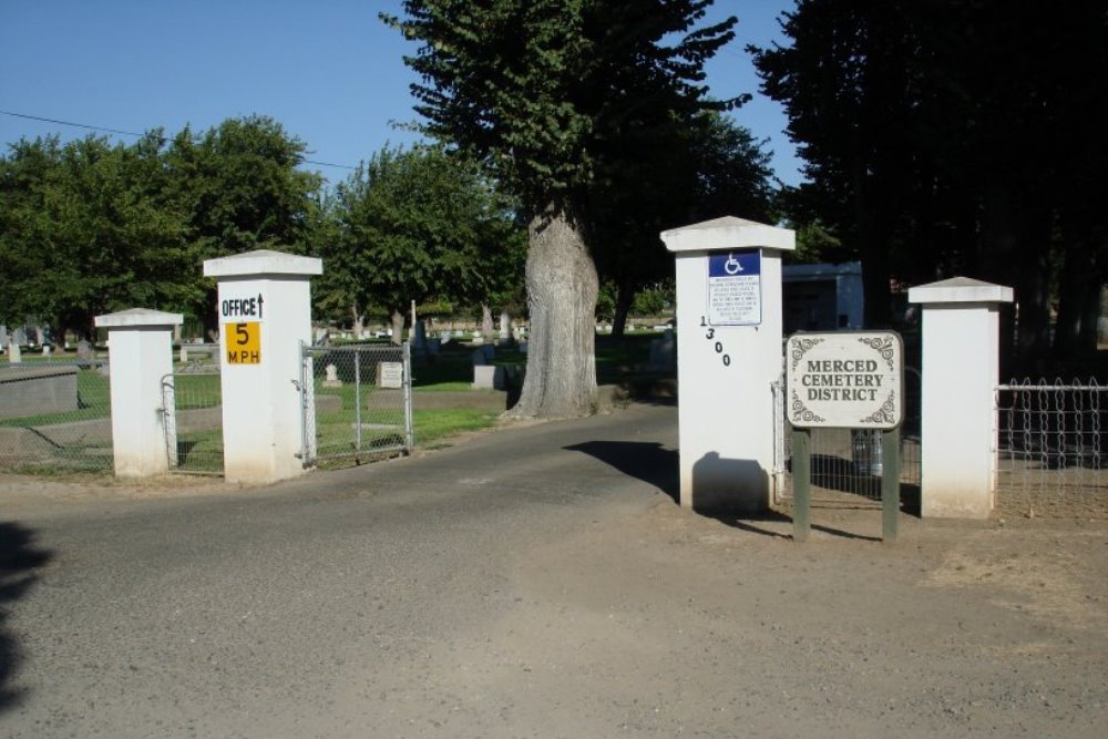 American War Grave Merced Cemetery #1