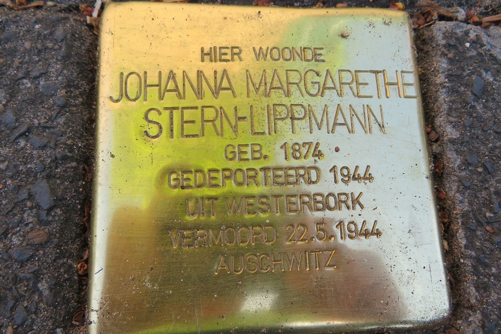 Stolperstein Groot Hertoginnelaan 14a