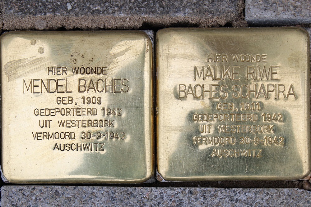 Stolpersteine Vierambachtsstraat 114a