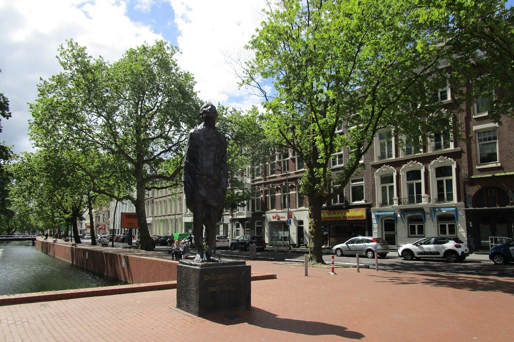 Monument Ongebroken Verzet Westersingel Rotterdam #2