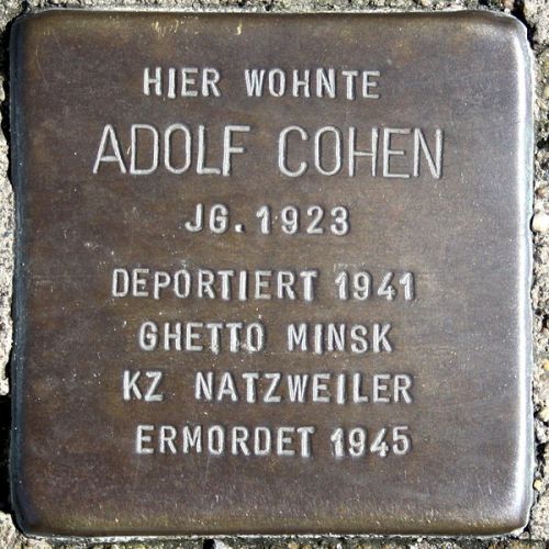 Stolpersteine Mhlenstrae 86 #4