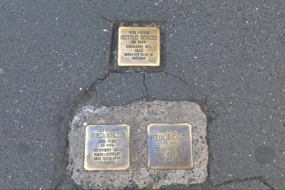 Stolpersteine Saarstrae 31 #1