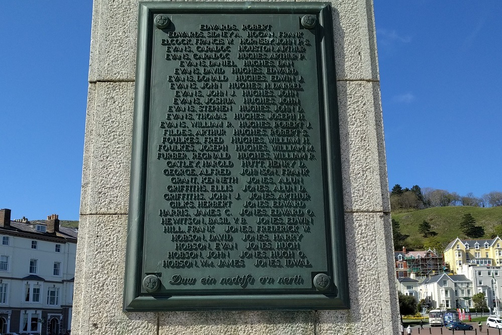 War Memorial Conwy #2