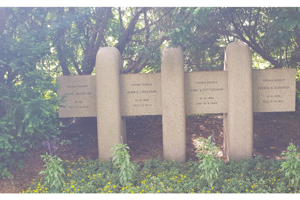 Monument Zweden in Noorwegen Campagne