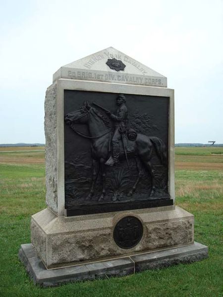 Monument 9th New York Cavalry #1