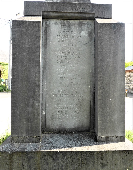 Oorlogsmonument  Ambly #4