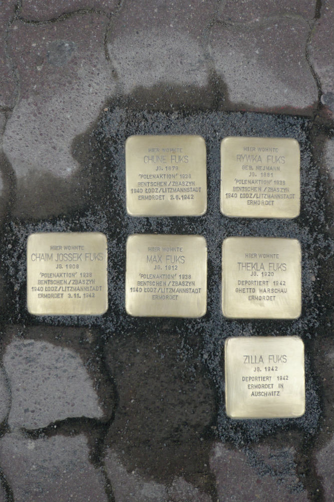 Stolpersteine Neustdter Strae 2 #2