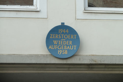 Monument Verwoesting en Wederopbouw An der Martinikirche 5