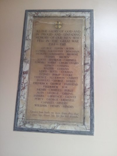 War Memorial United Reformed Church #1