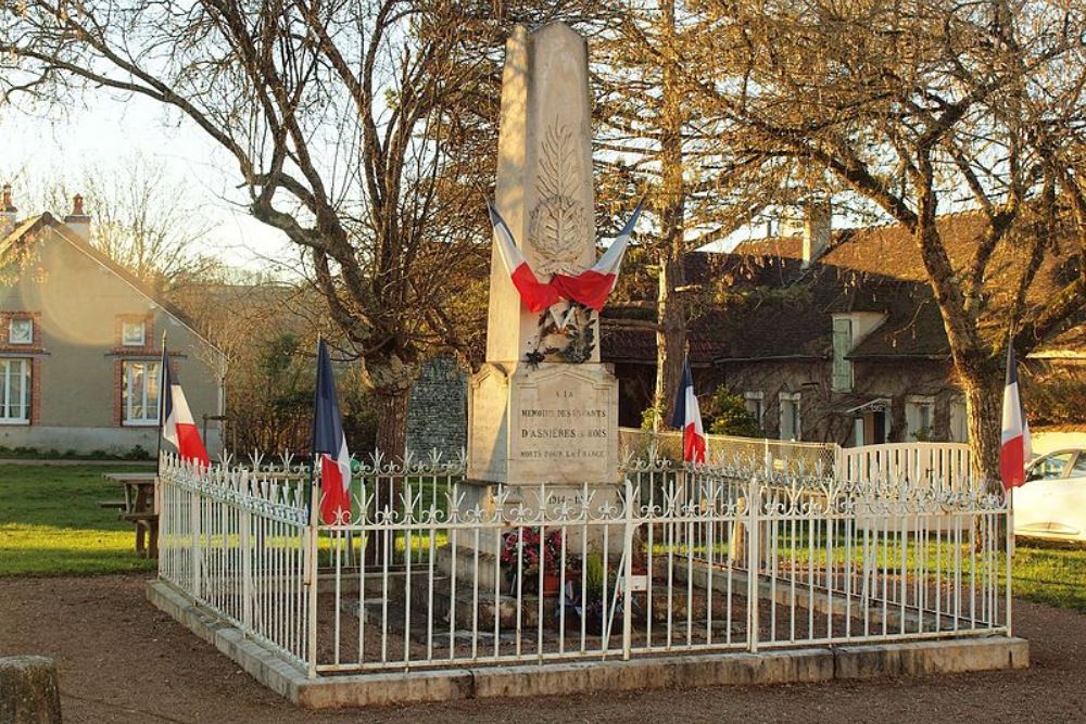 Oorlogsmonument Asnires-sous-Bois