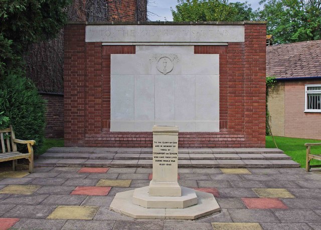 Oorlogsmonument Stourport-on-Severn