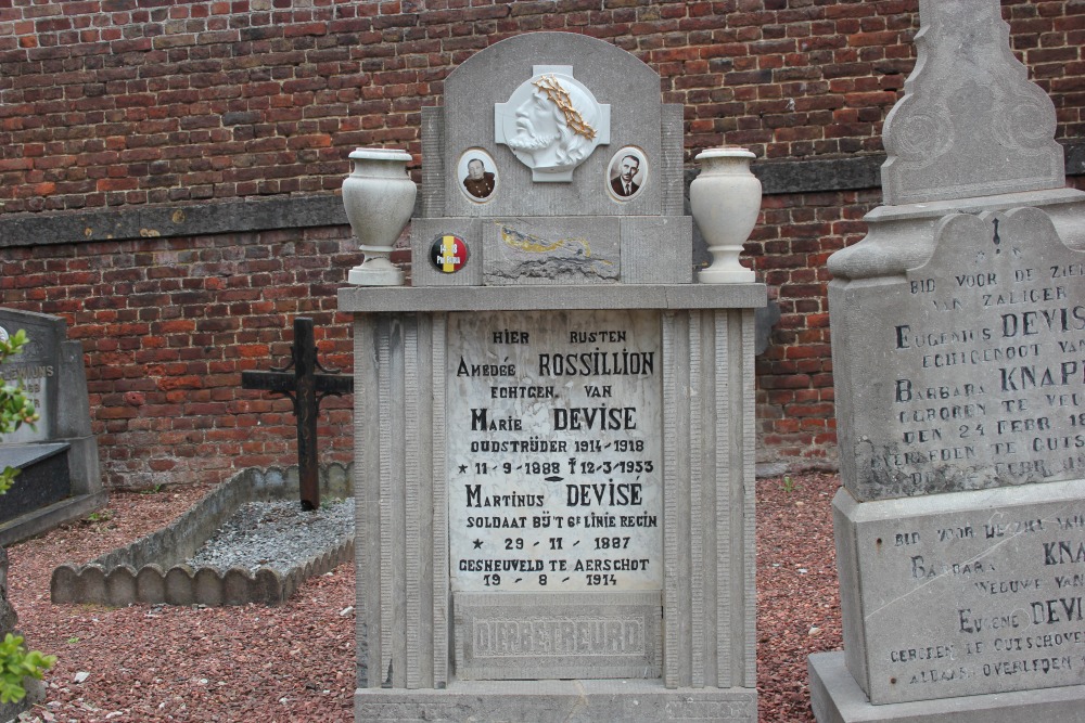 Belgische Oorlogsgraven Gutschoven #1