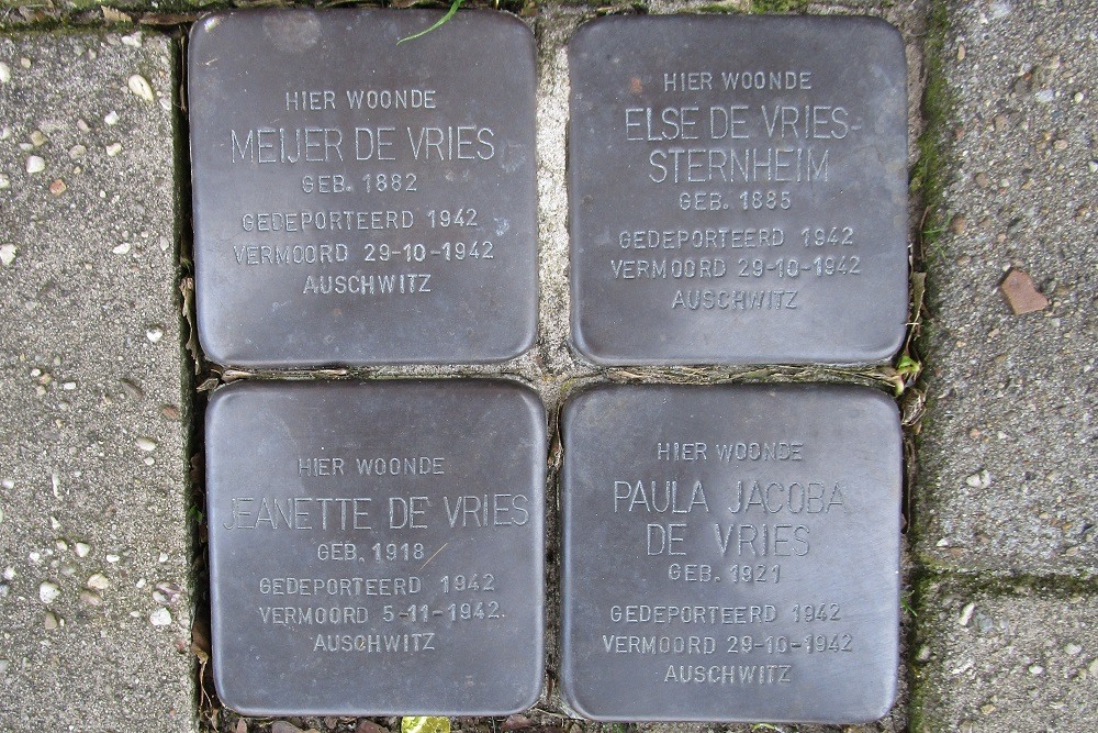 Stolpersteine Prins Hendrikstraat 23 #1