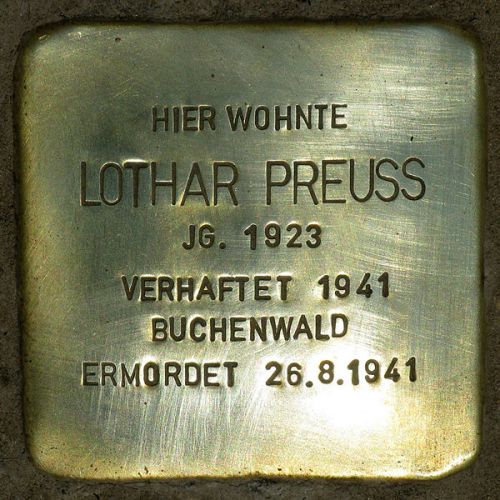 Stolpersteine Ltzowstrae 15 #2