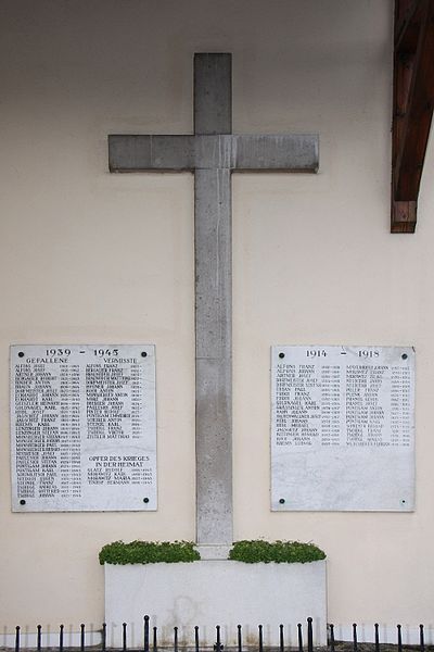 Oorlogsmonument Kerk Krensdorf