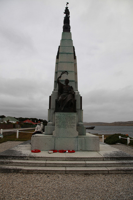 Monument Zeeslag Falklandeilanden van 1914