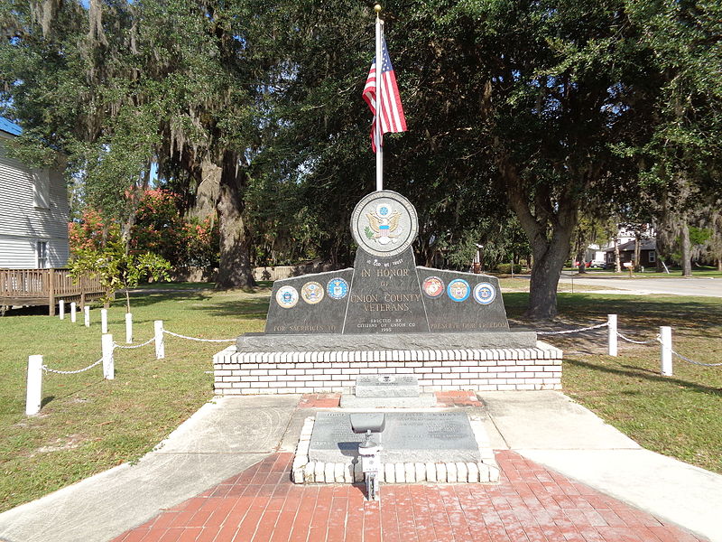 Monument Veteranen Union County #1
