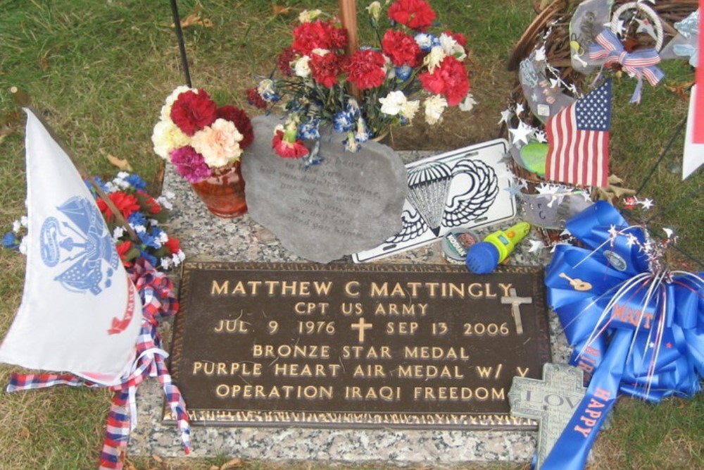 American War Grave Forest Lawn Memorial Gardens