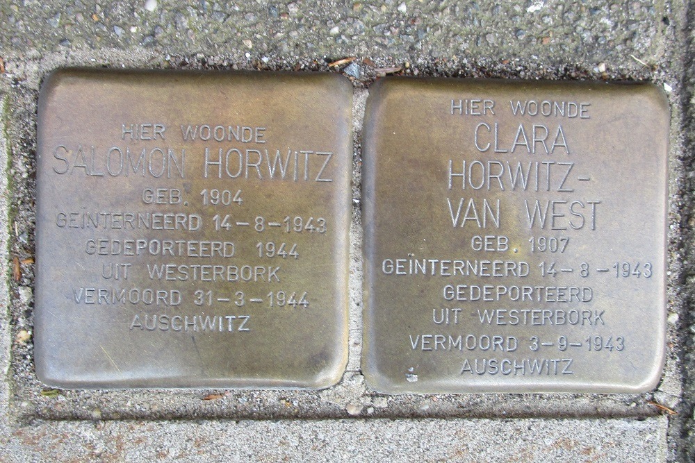 Stolpersteine President Steynstraat 10 #1