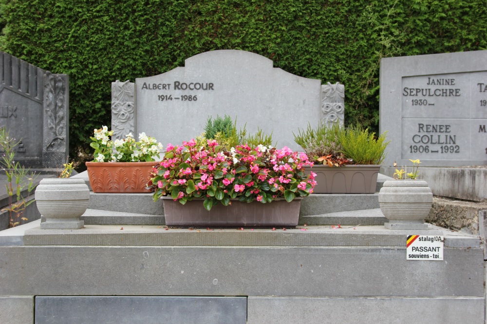 Belgische Graven Oudstrijders Chaudfontaine Nieuwe Begraafplaats	 #4