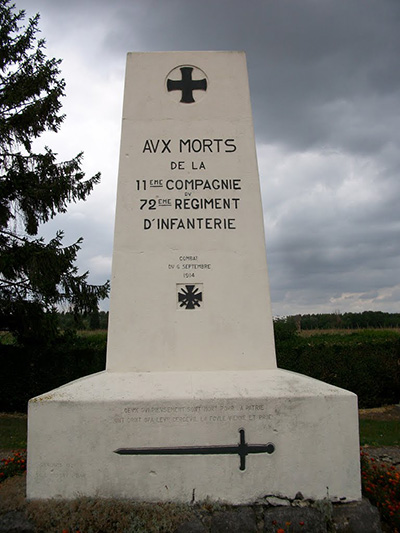 Monument 72e Regiment d'infanterie