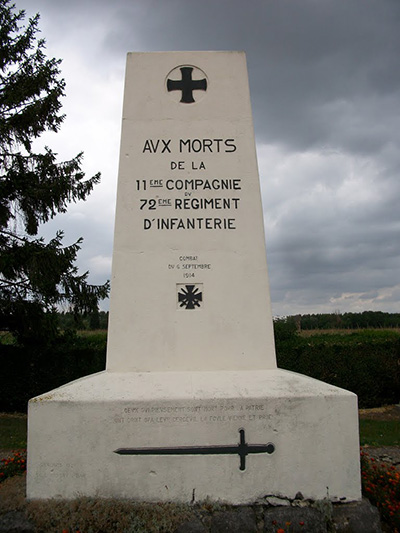 Memorial 72e Regiment d'infanterie