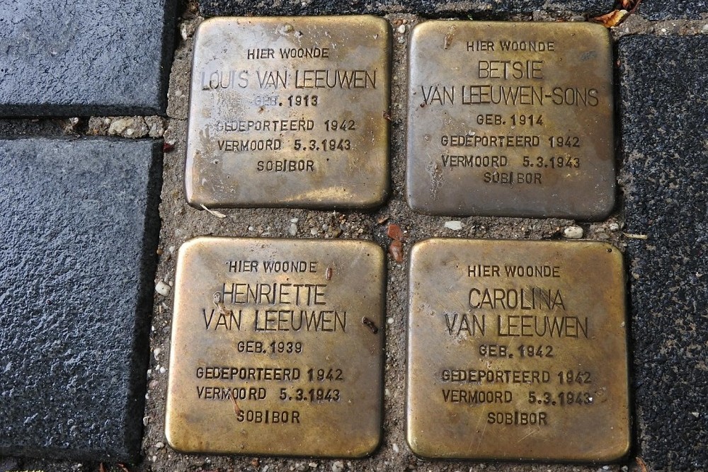 Stolpersteine Akerstraat 5 #1