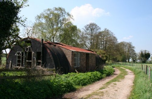 Nissen Huts and Air-raid Shelter Prees Common Airfield #2