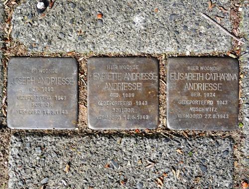 Stolpersteine Staringstraat 9 #1