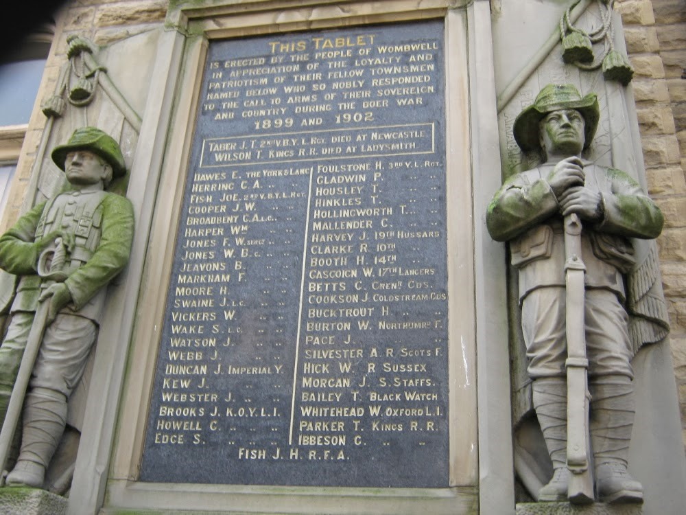 Monument Boerenoorlog Wombwell