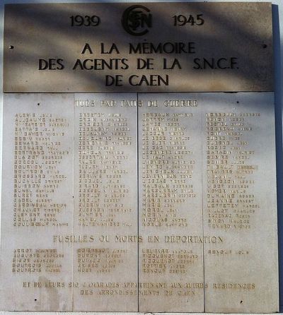 Memorials Railway Station Caen #2