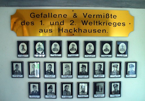 Herdenkingskapel Hackhausen
