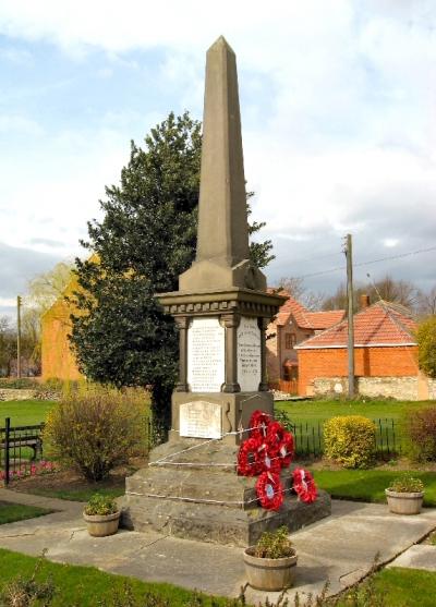 Oorlogsmonument Kirton-in-Lindsey