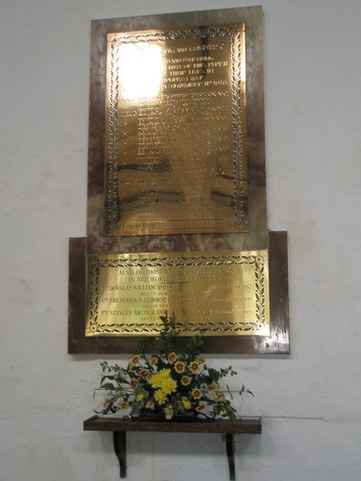 War Memorial St Mary the Virgin Church