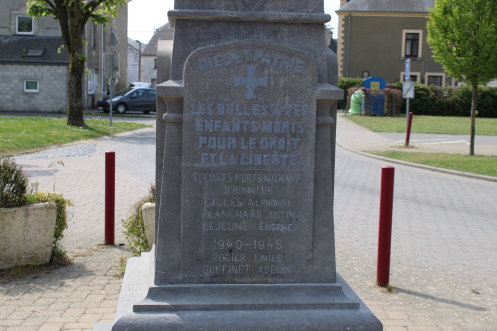 Oorlogsmonument Les Bulles	 #3