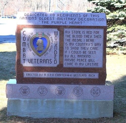 Monument Purple Heart Westland #1