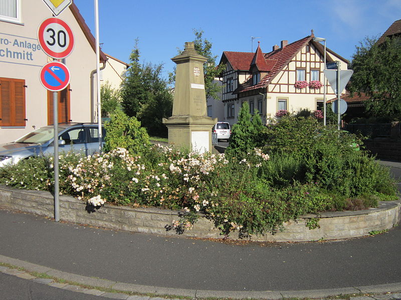 Monument Oorlogen van 1866 en 1870-1871 Garitz