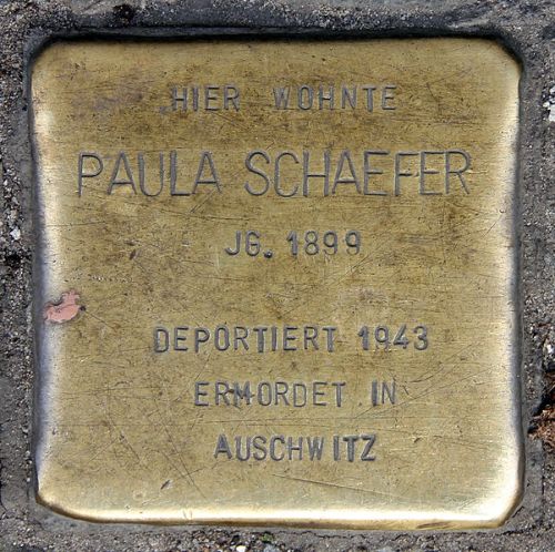 Stolpersteine Graefestraße 91